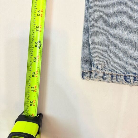 Zara Women's Ripped Distressed Light Wash Denim Jeans Size 8 - Picture 11 of 11